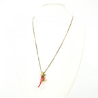 Louis Vuitton Pendant LV Initial Coral Necklace — view 5