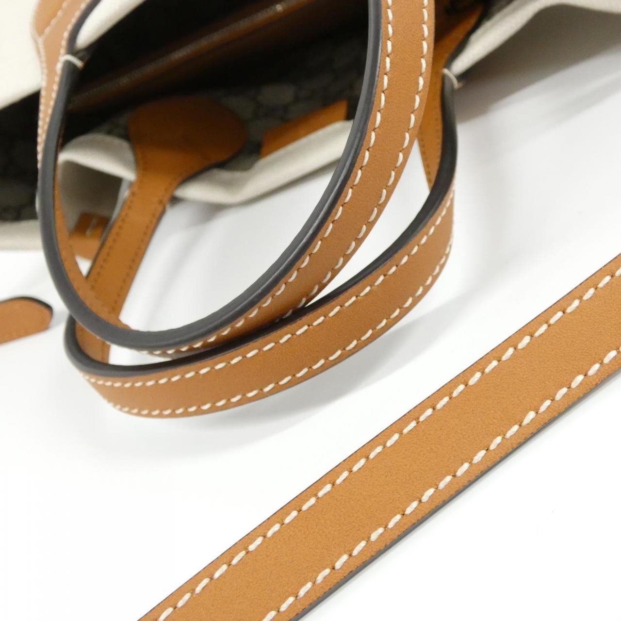 Gucci Facul Bag Handbag Beige — view 5