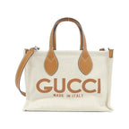 Gucci Facul Bag Handbag Beige