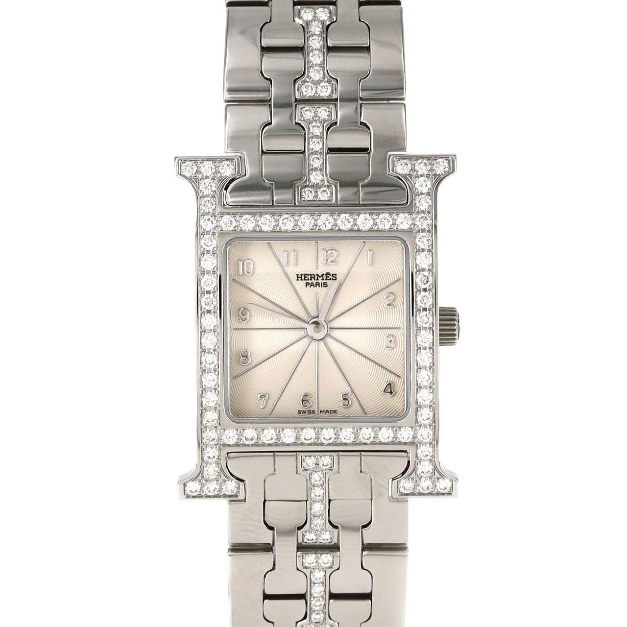 Hermes Watch D Bracelet SS Quartz