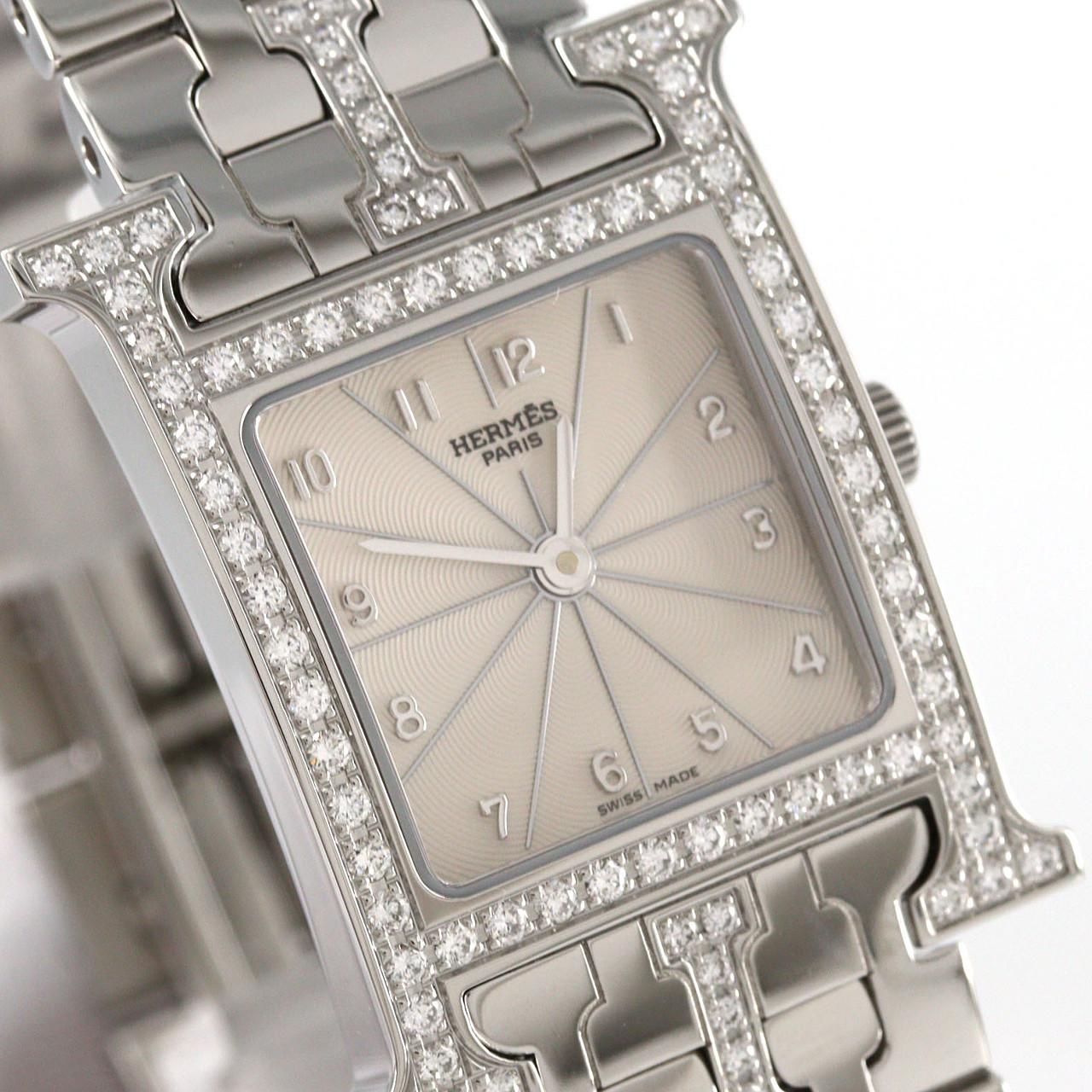 Hermes Watch D Bracelet SS Quartz — view 8