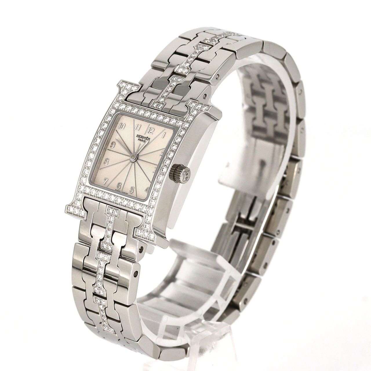 Hermes Watch D Bracelet SS Quartz — view 2