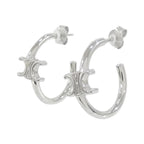 Celine Earrings Silver — view 2