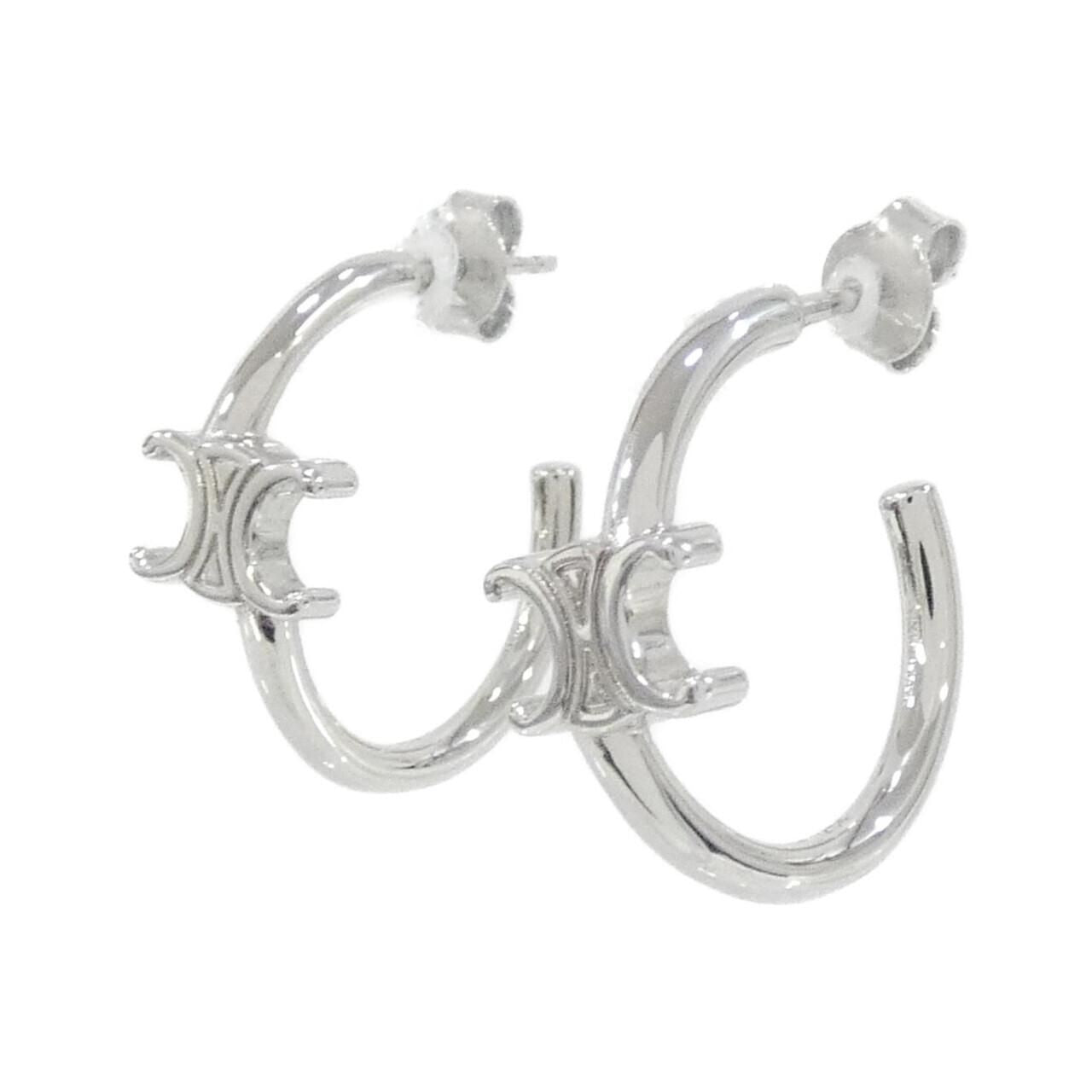Celine Earrings Silver — view 2
