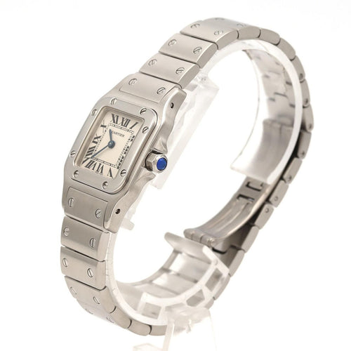 Cartier Santos Galbe SM SS Quartz Watch — view 2