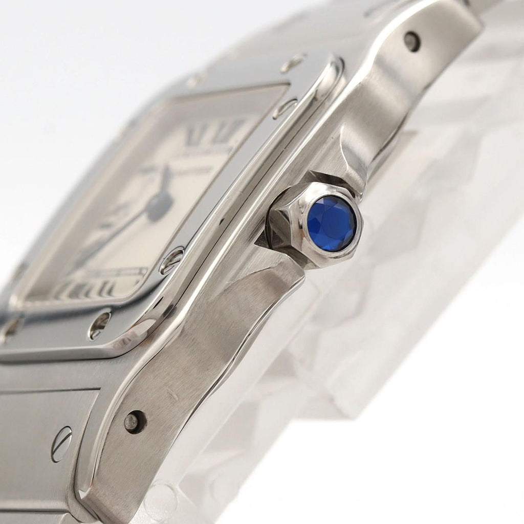 Cartier Santos Galbe SM SS Quartz Watch — view 4