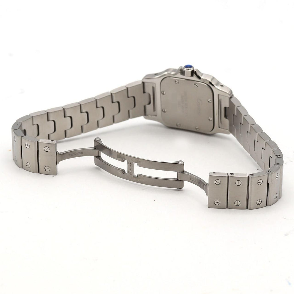 Cartier Santos Galbe SM SS Quartz Watch — view 7