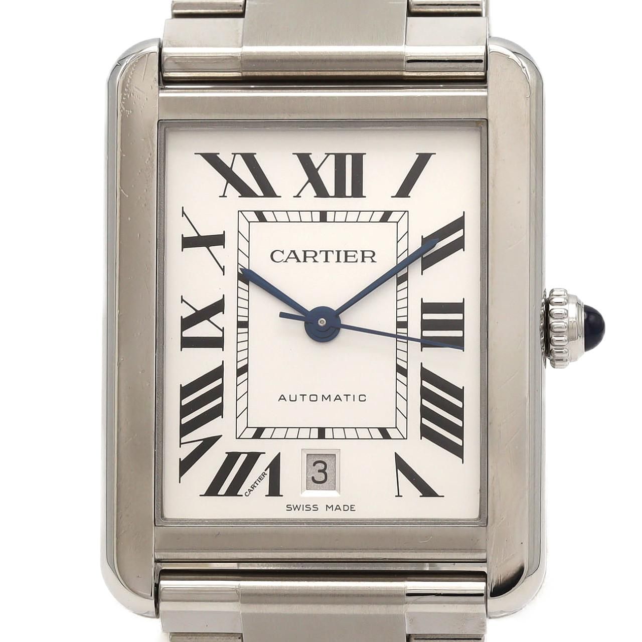 Cartier Tank Solo XL SS Automatic Winding Watch