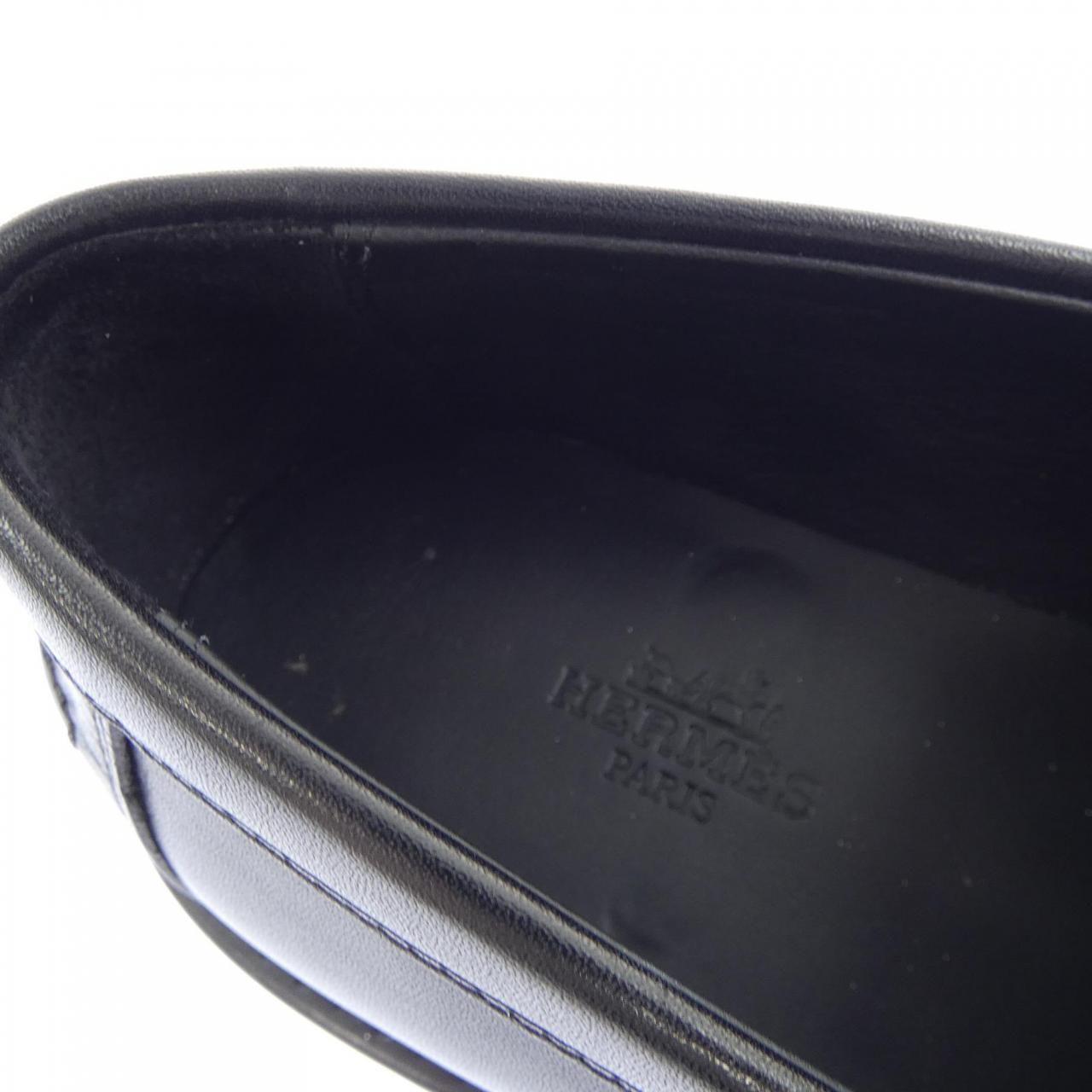 Hermes Cles Man Cut Details Shoes — view 6