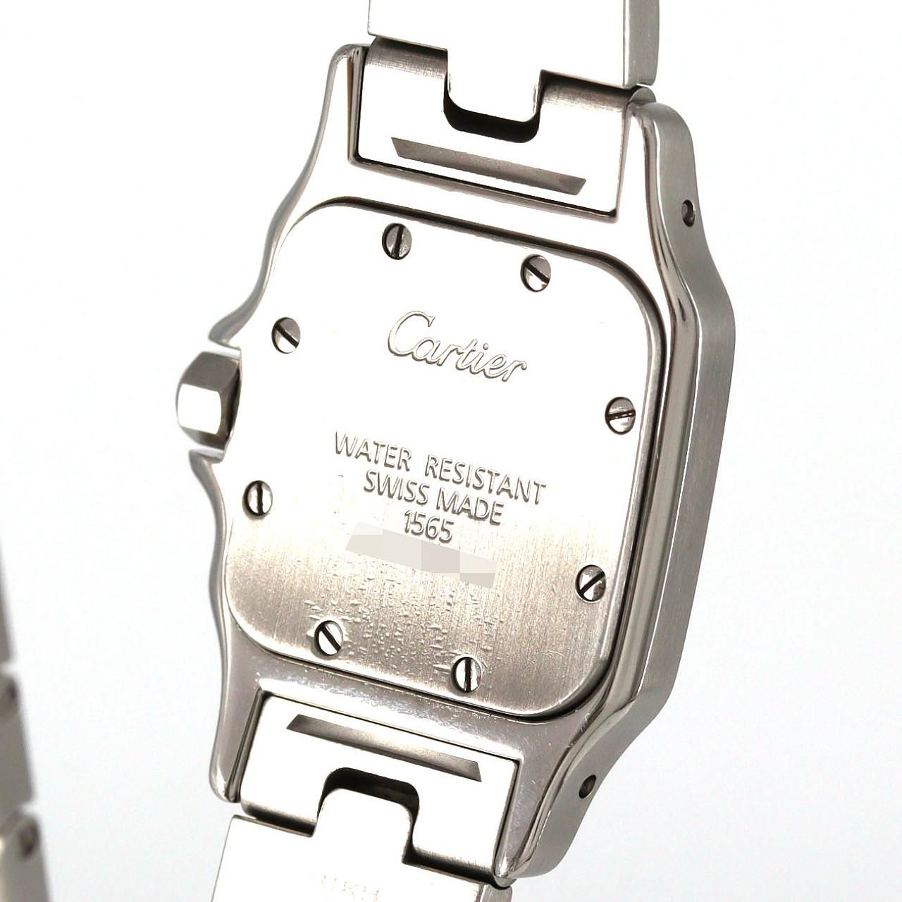 Cartier Santos Galbe SM SS Quartz Watch — view 6