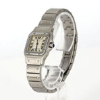 Cartier Santos Galbe SM SS Quartz Watch — view 2