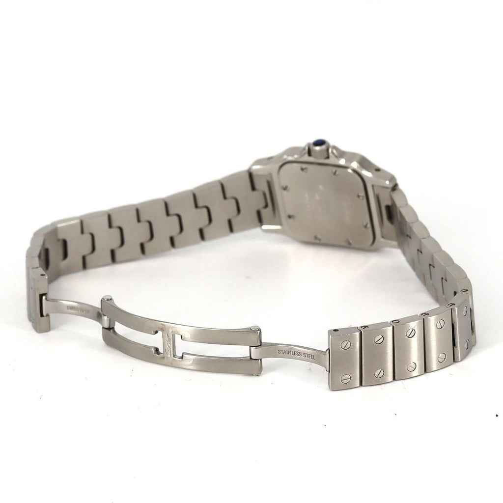 Cartier Santos Galbe SM SS Quartz Watch — view 7