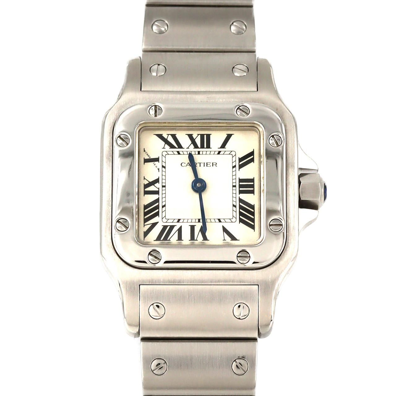 Cartier Santos Galbe SM SS Quartz Watch