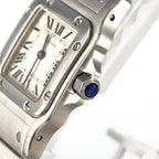 Cartier Santos Galbe SM SS Quartz Watch — view 4