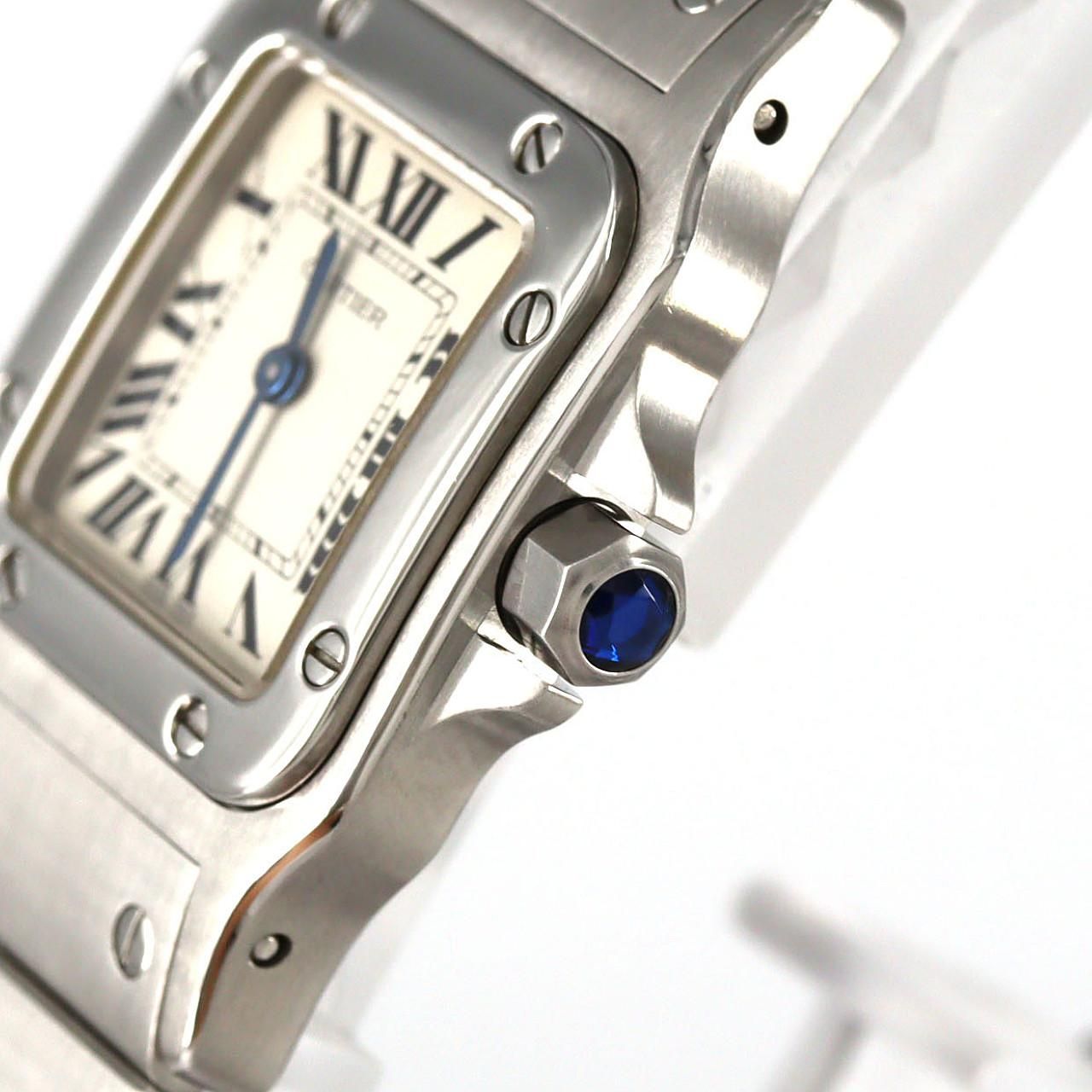 Cartier Santos Galbe SM SS Quartz Watch — view 4