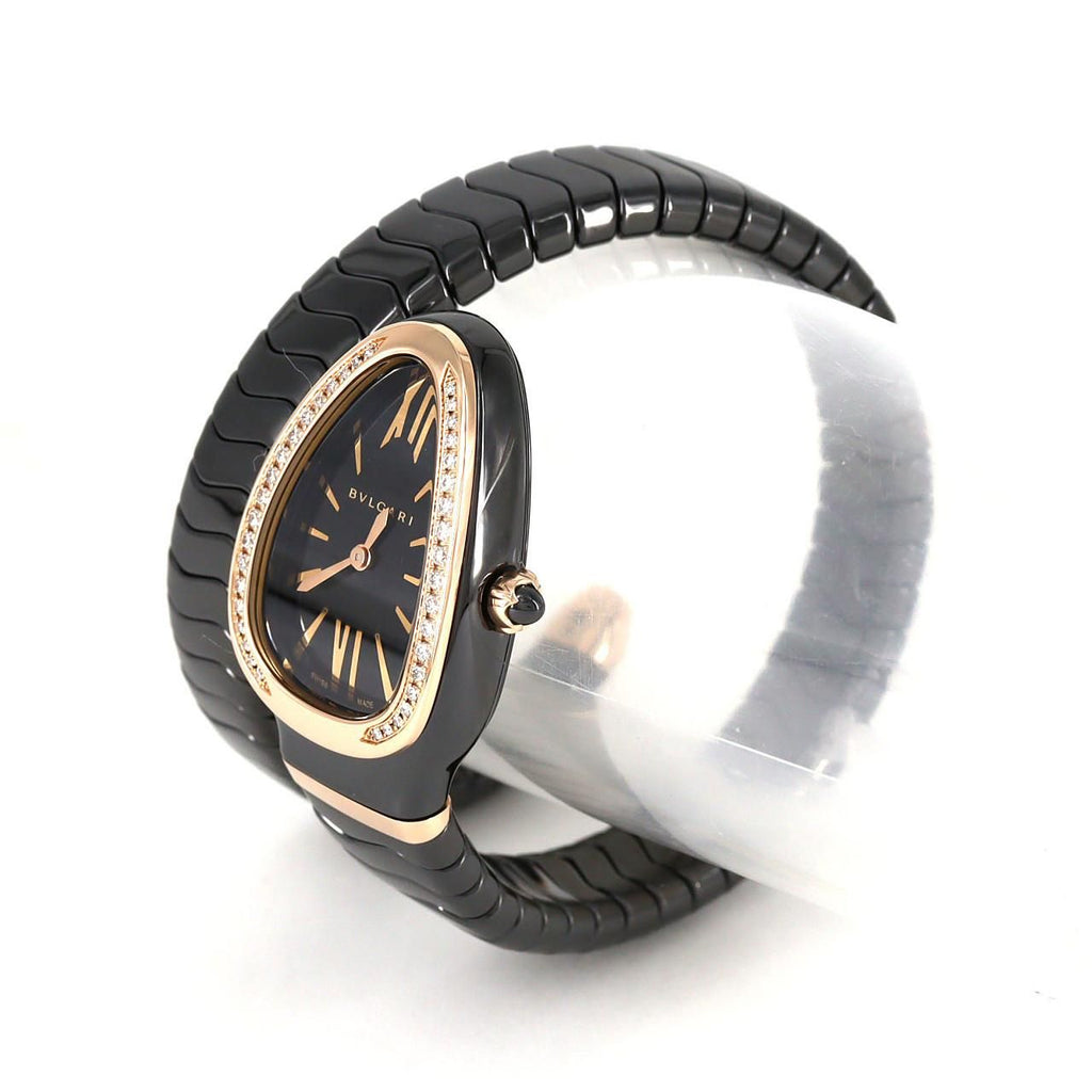Bvlgari Serpenti Piga Ceramic Xpg D S Quartz Watch — view 2