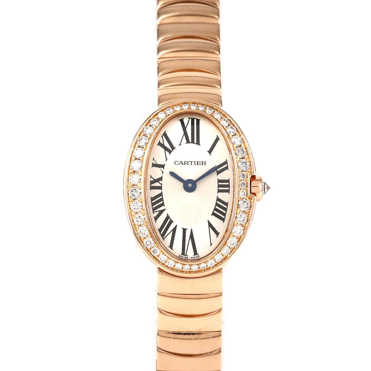 Cartier Mini Venuere PG D PG RG Quartz Watch
