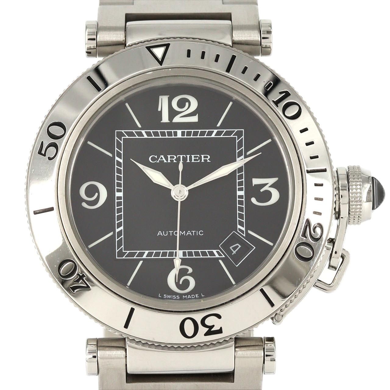 Cartier Pasha Seatimer SS Automatic Winding Watch