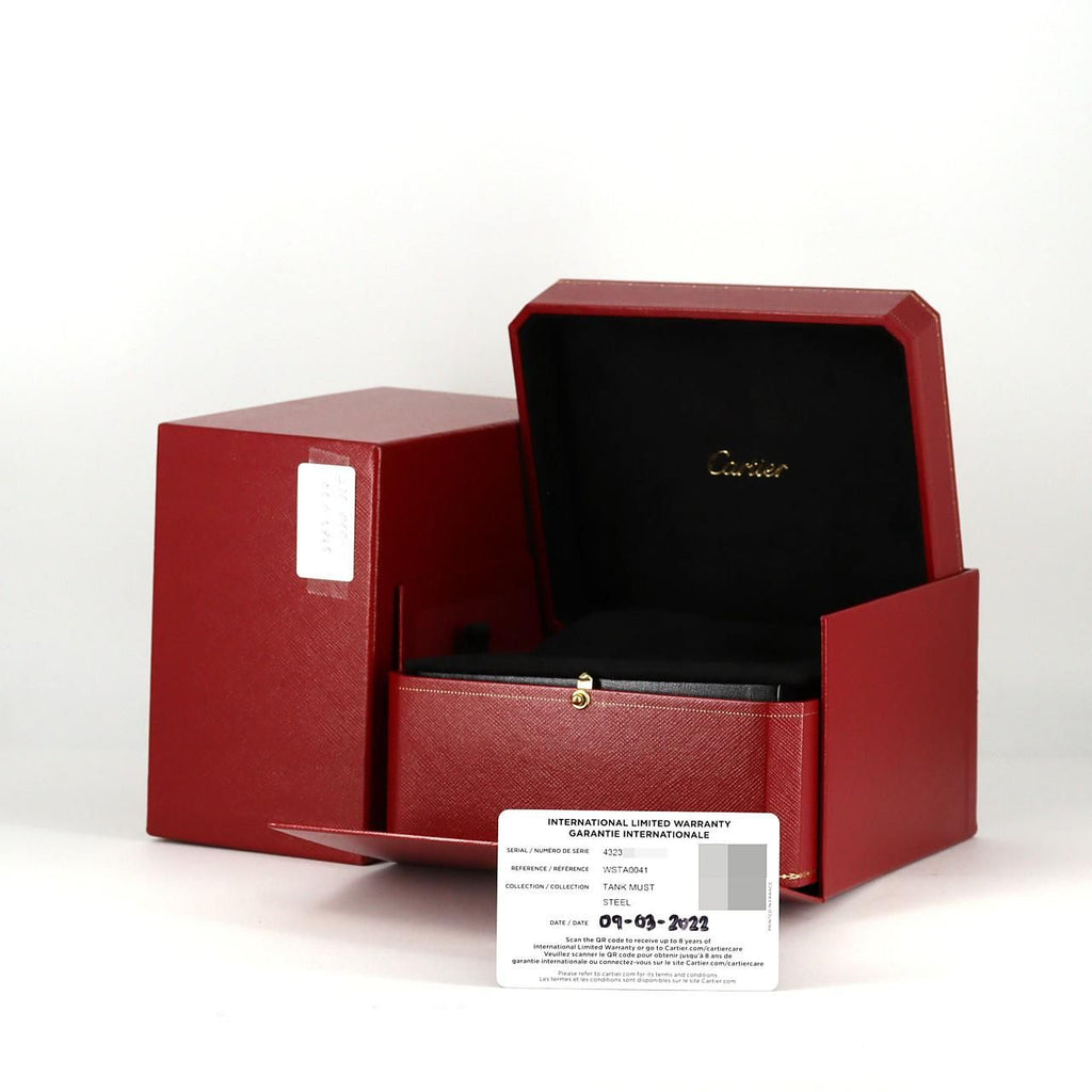 Cartier Tank Must LM SS Quartz Watch — view 8