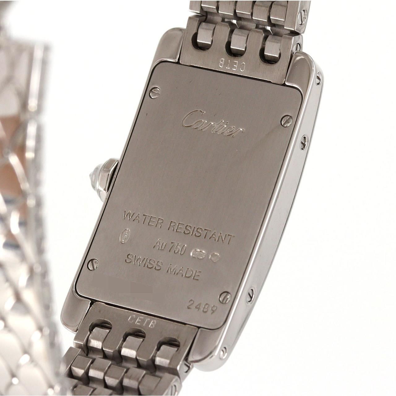 Cartier Tank American SM WG D WG Quartz Watch — view 6
