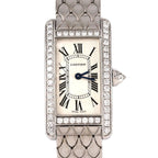Cartier Tank American SM WG D WG Quartz Watch