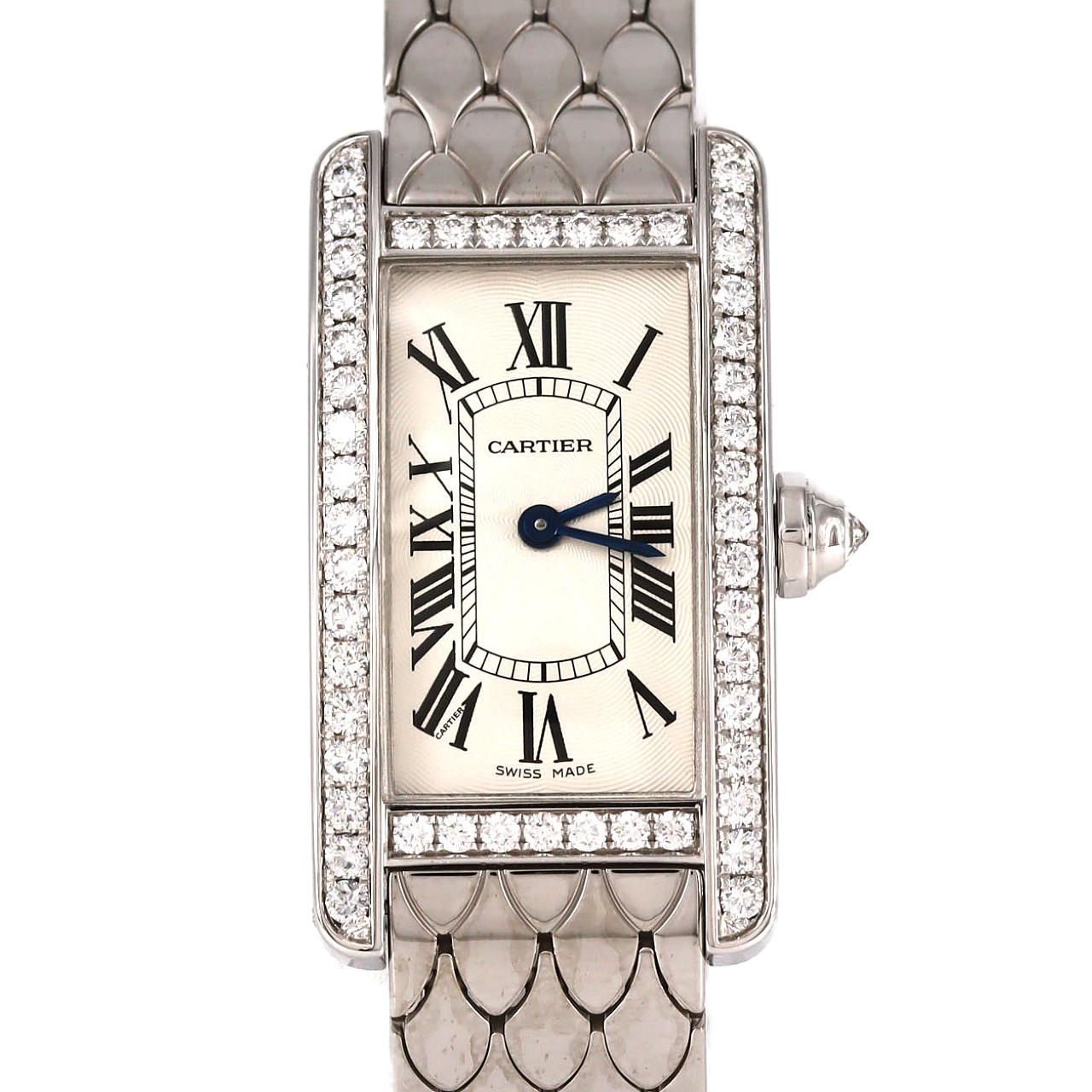 Cartier Tank American SM WG D WG Quartz Watch