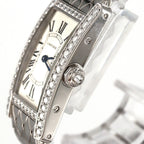 Cartier Tank American SM WG D WG Quartz Watch — view 4