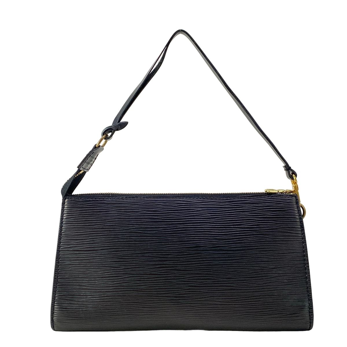 Louis Vuitton Handbag Epi Pochette 21 Noir Leather — view 3