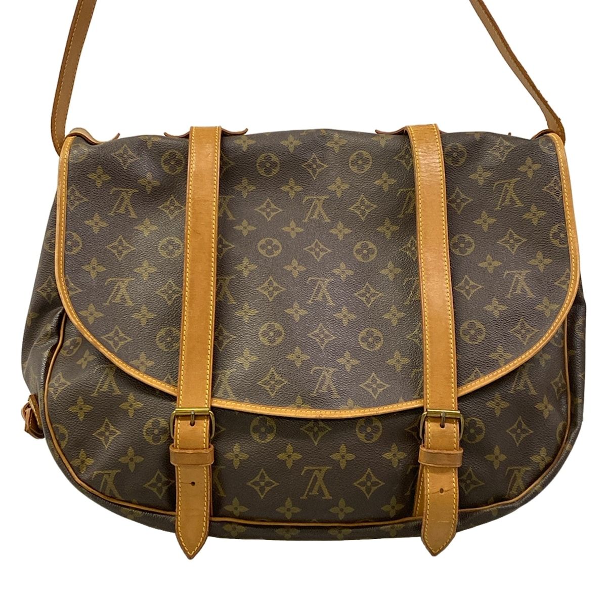 Louis Vuitton Shoulder Bag Monogram Saumur 43 — view 3