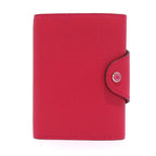 Hermes Coin Case Illiade Compact Framboise Silver Card