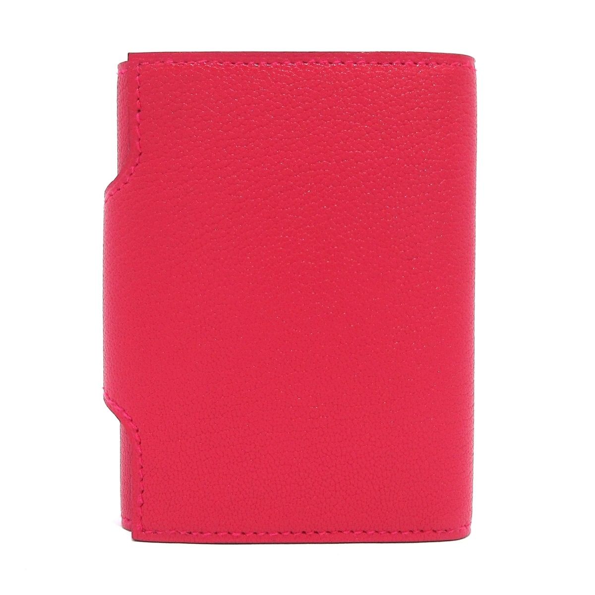 Hermes Coin Case Illiade Compact Framboise Silver Card — view 2