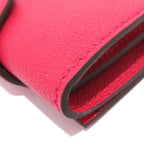 Hermes Coin Case Illiade Compact Framboise Silver Card — view 8