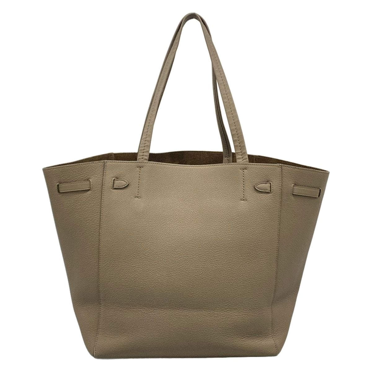Celine Tote Cabas Phantom Small with Belt Taupe — view 3