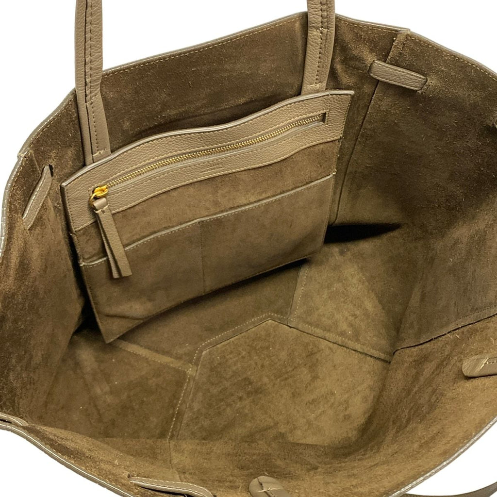 Celine Tote Cabas Phantom Small with Belt Taupe — view 7