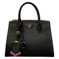 Prada Handbag Paradigm Bag Black Leather