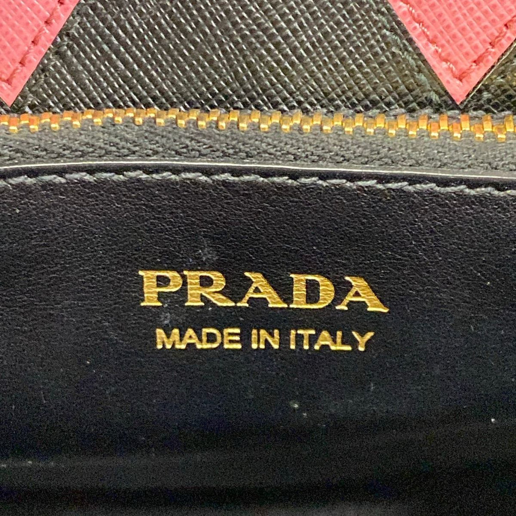 Prada Handbag Paradigm Bag Black Leather — view 9