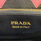 Prada Handbag Paradigm Bag Black Leather — view 9