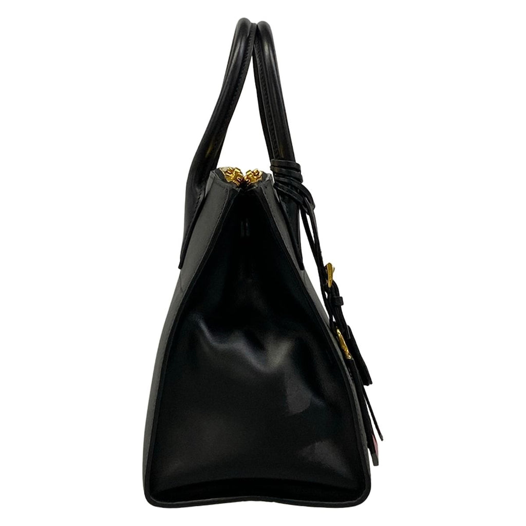 Prada Handbag Paradigm Bag Black Leather — view 2
