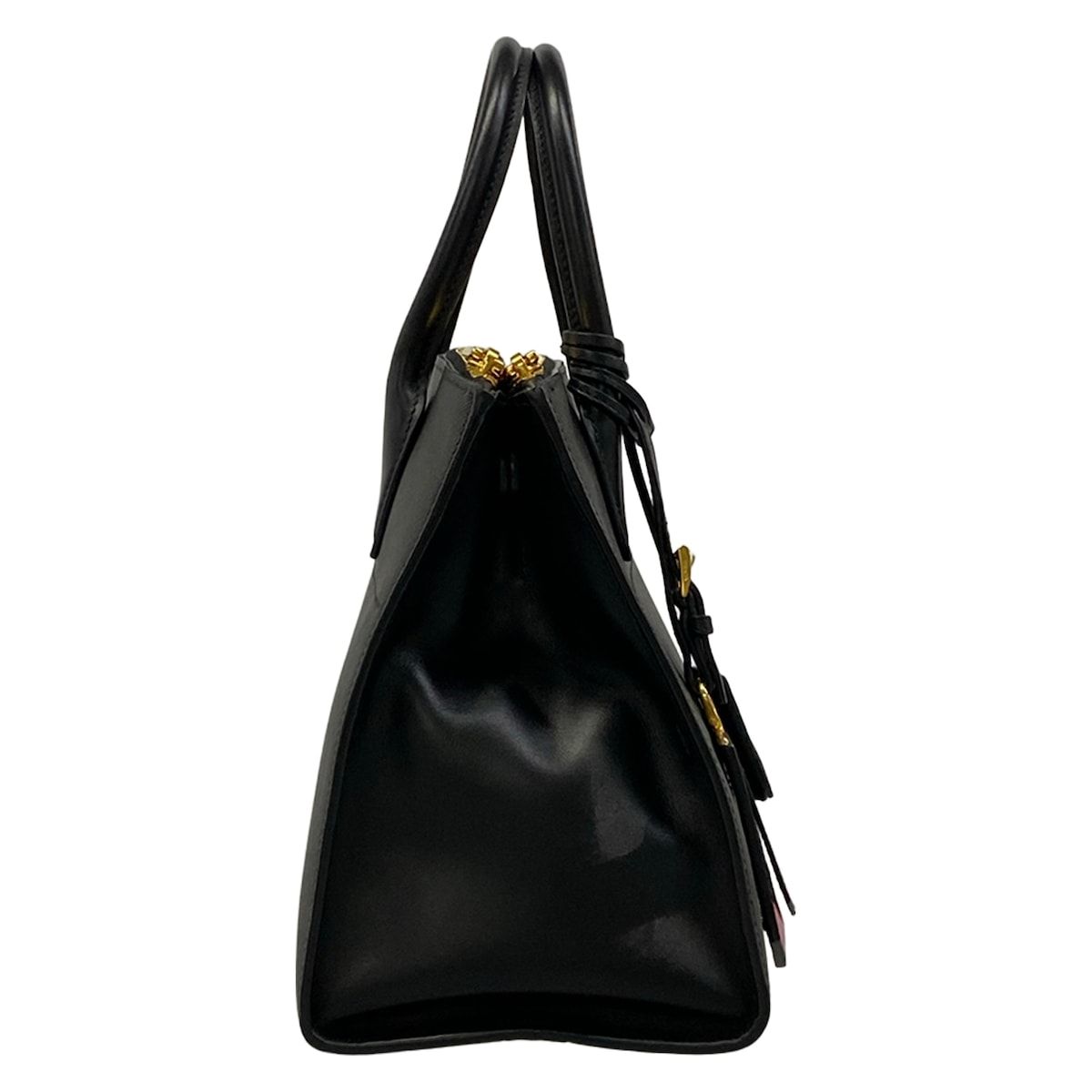 Prada Handbag Paradigm Bag Black Leather — view 2