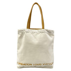 Louis Vuitton Tote White Light Brown Museum Limited Fondation