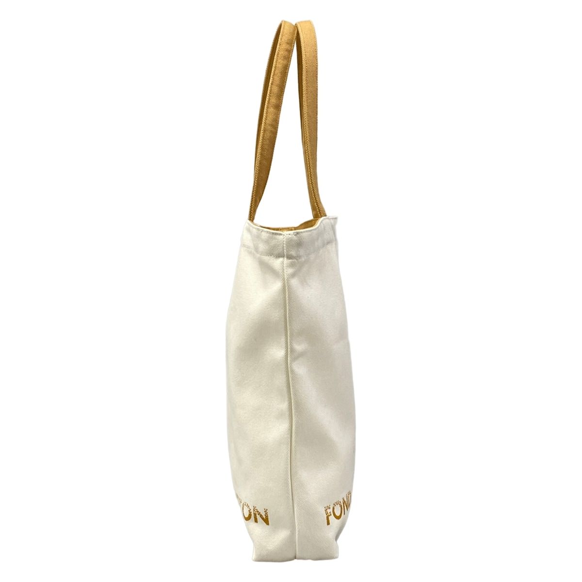 Louis Vuitton Tote White Light Brown Museum Limited Fondation — view 4