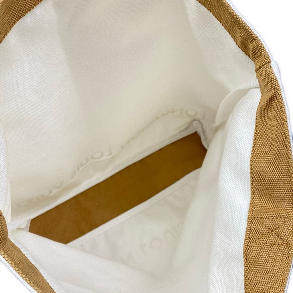Louis Vuitton Tote White Light Brown Museum Limited Fondation — view 7