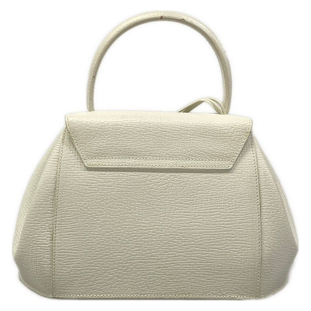 Loewe Handbag Barcelona White Leather — view 3