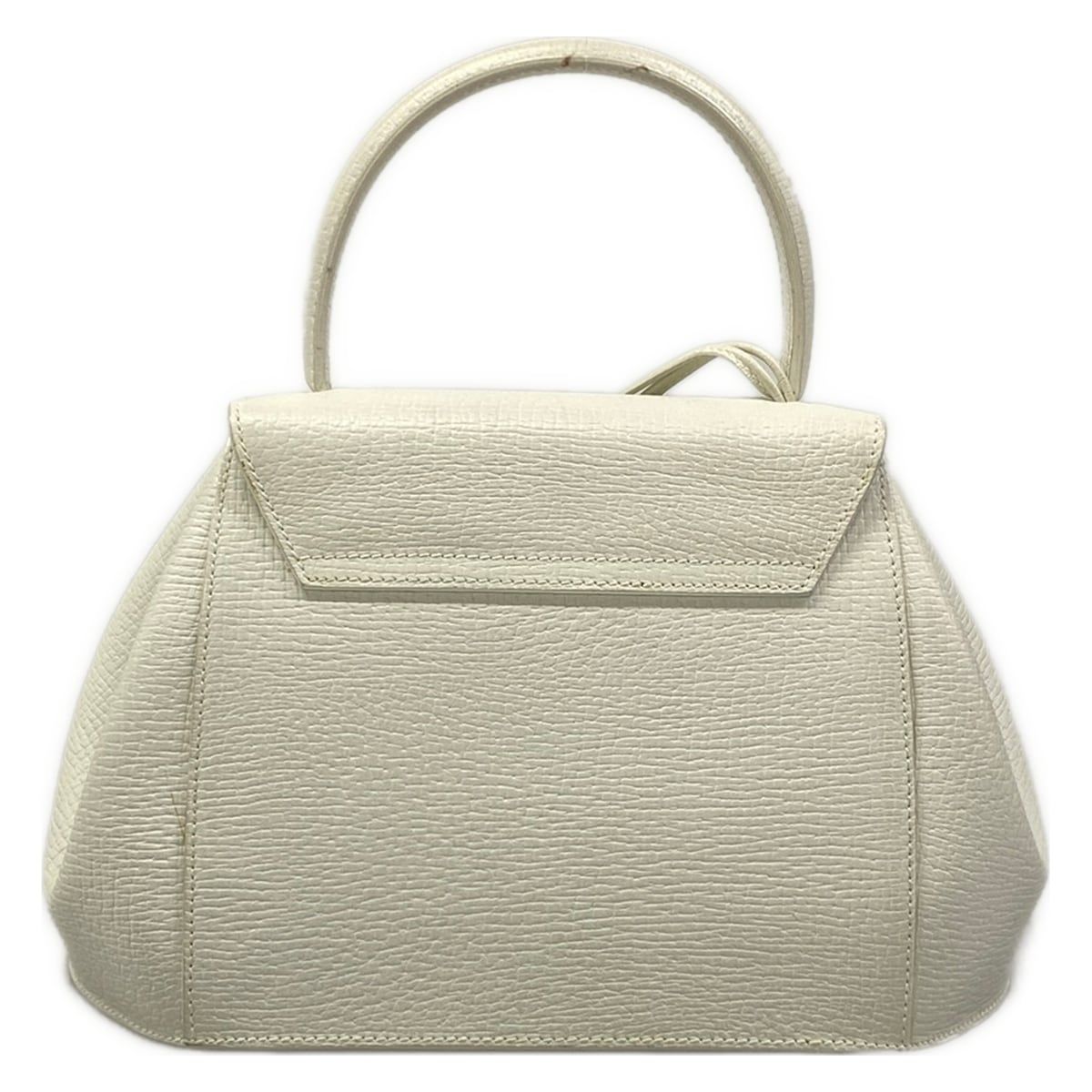 Loewe Handbag Barcelona White Leather — view 3