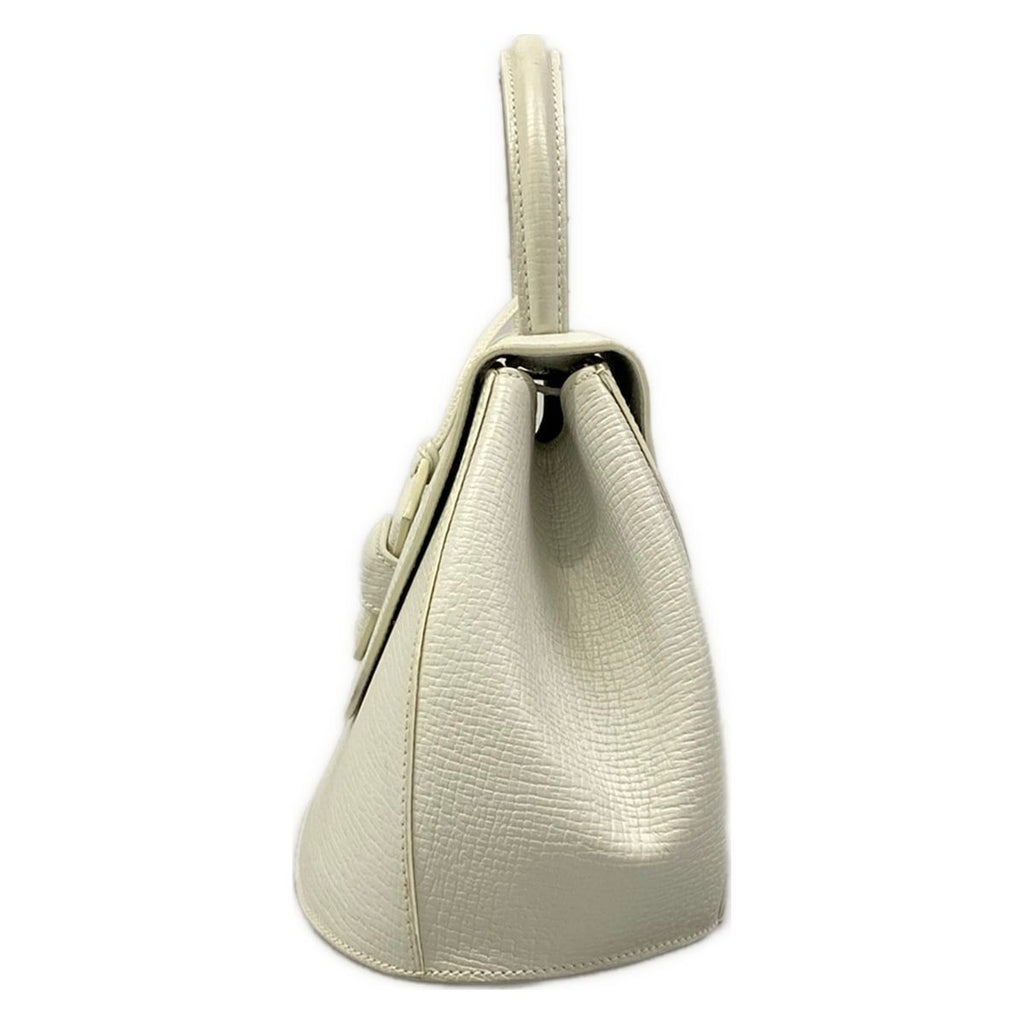 Loewe Handbag Barcelona White Leather — view 4