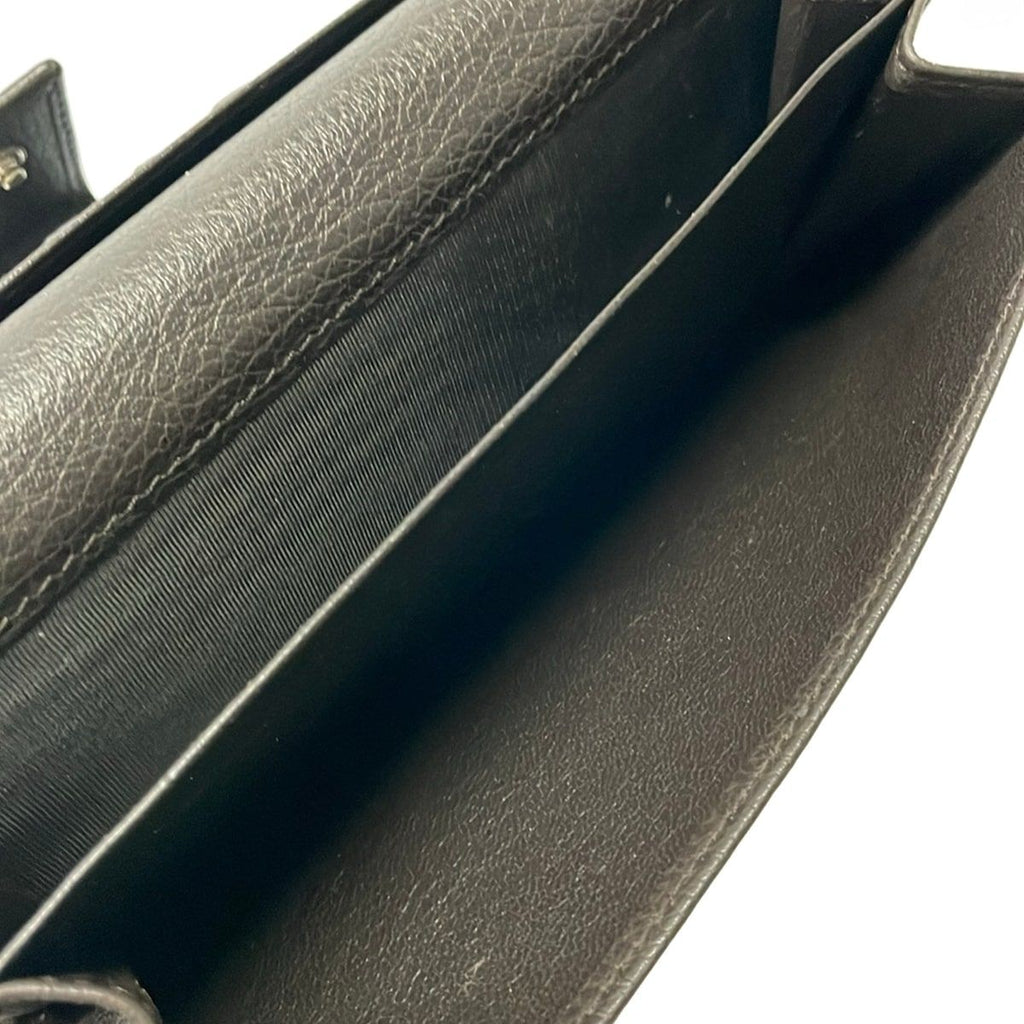 Gucci Wallet Blanc Di Dark Brown Beige Leather — view 6