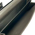 Gucci Wallet Blanc Di Dark Brown Beige Leather — view 6