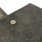 Gucci Wallet Blanc Di Dark Brown Beige Leather — view 7
