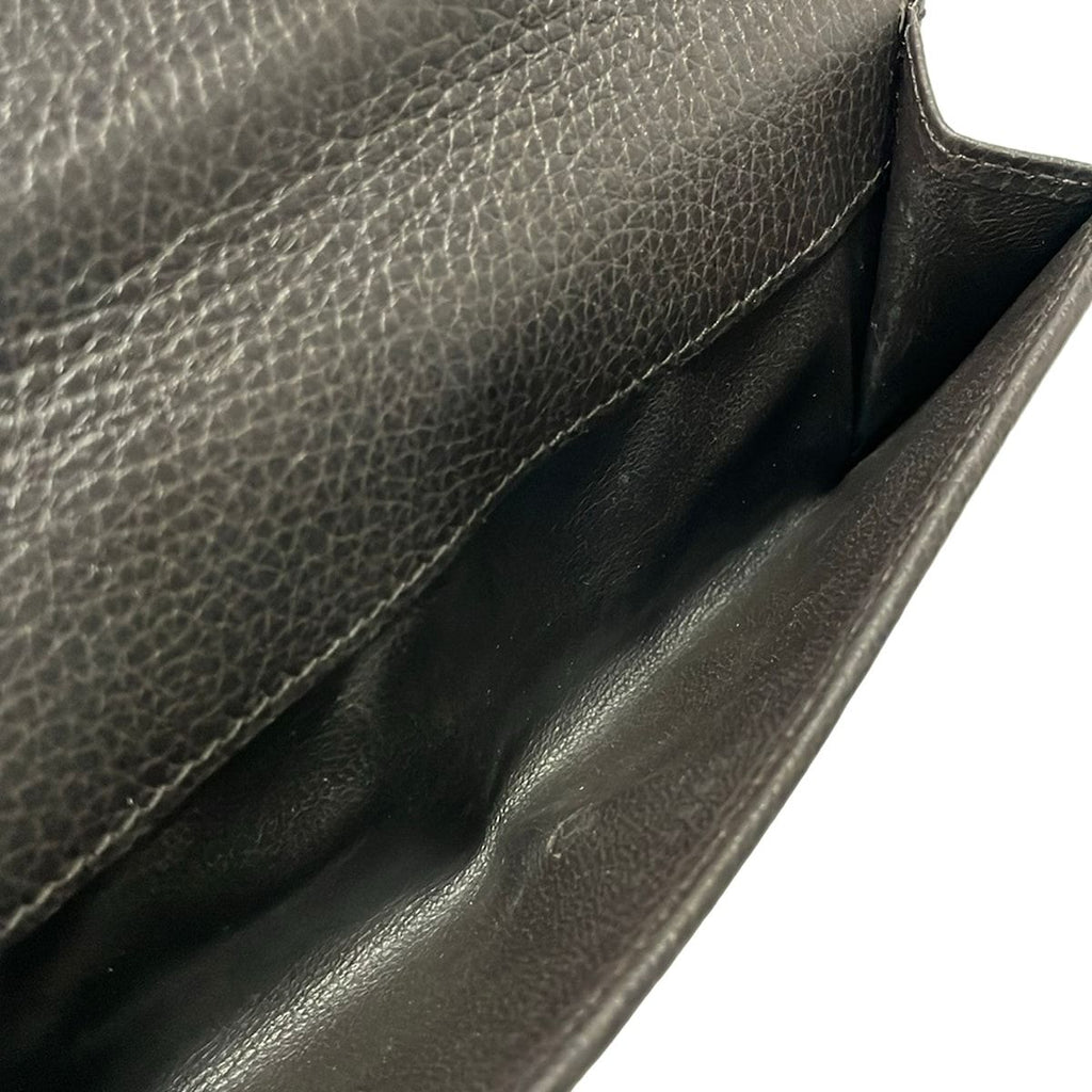 Gucci Wallet Blanc Di Dark Brown Beige Leather — view 5