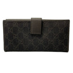 Gucci Wallet Blanc Di Dark Brown Beige Leather — view 2